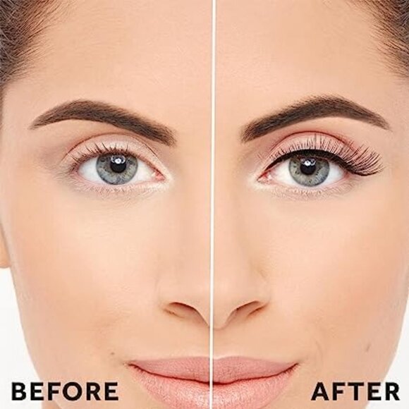 Eylure Line & Lash Faux Mink Wipsy False Eyelashes with Adhesive Pen - Black - Picture 3 of 6